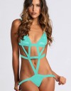Costum de Baie Bandage Verde Mint 0015817M6